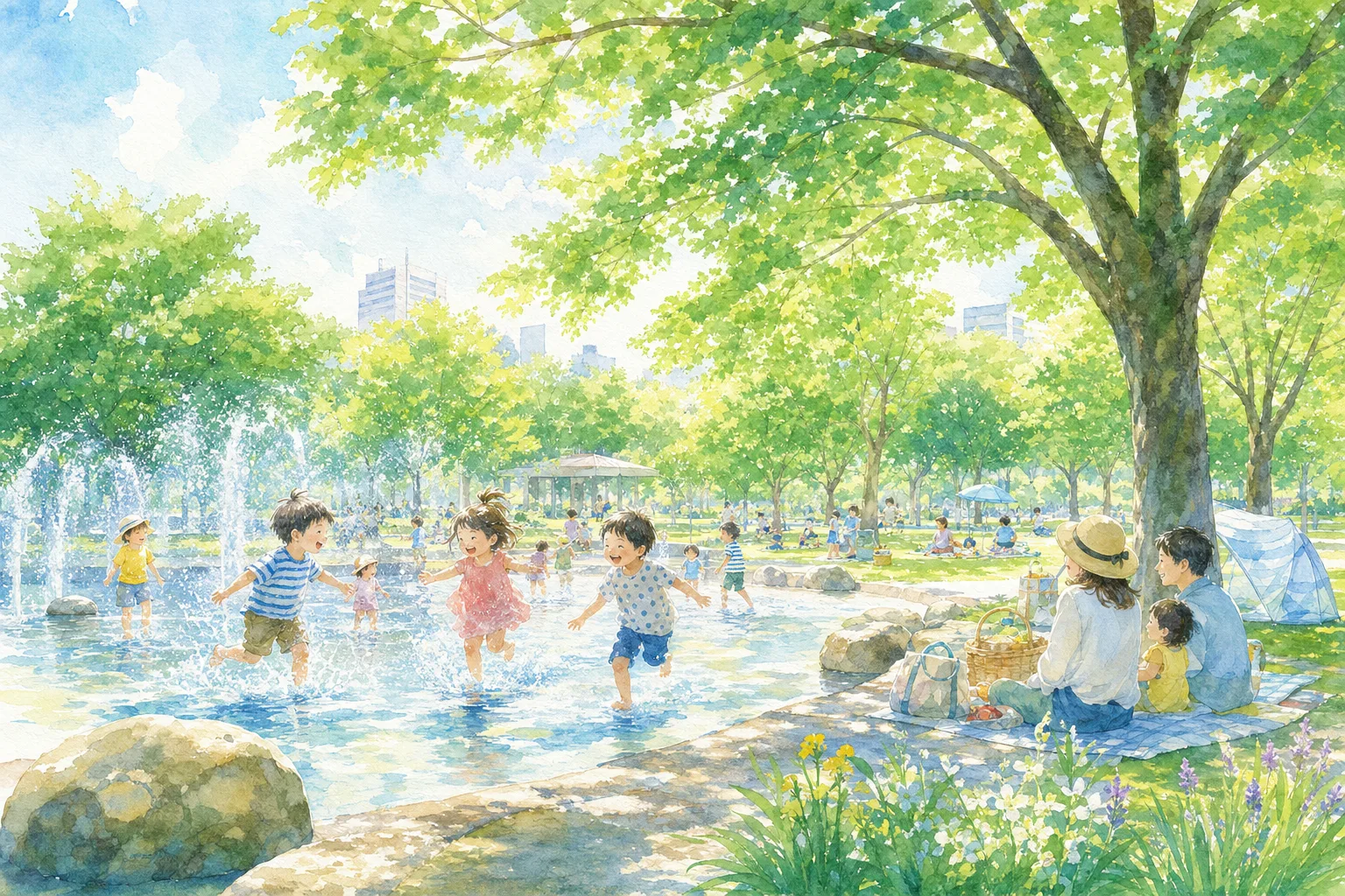 2026年 駒沢オリンピック公園 ジャブジャブ池 1日満喫コース