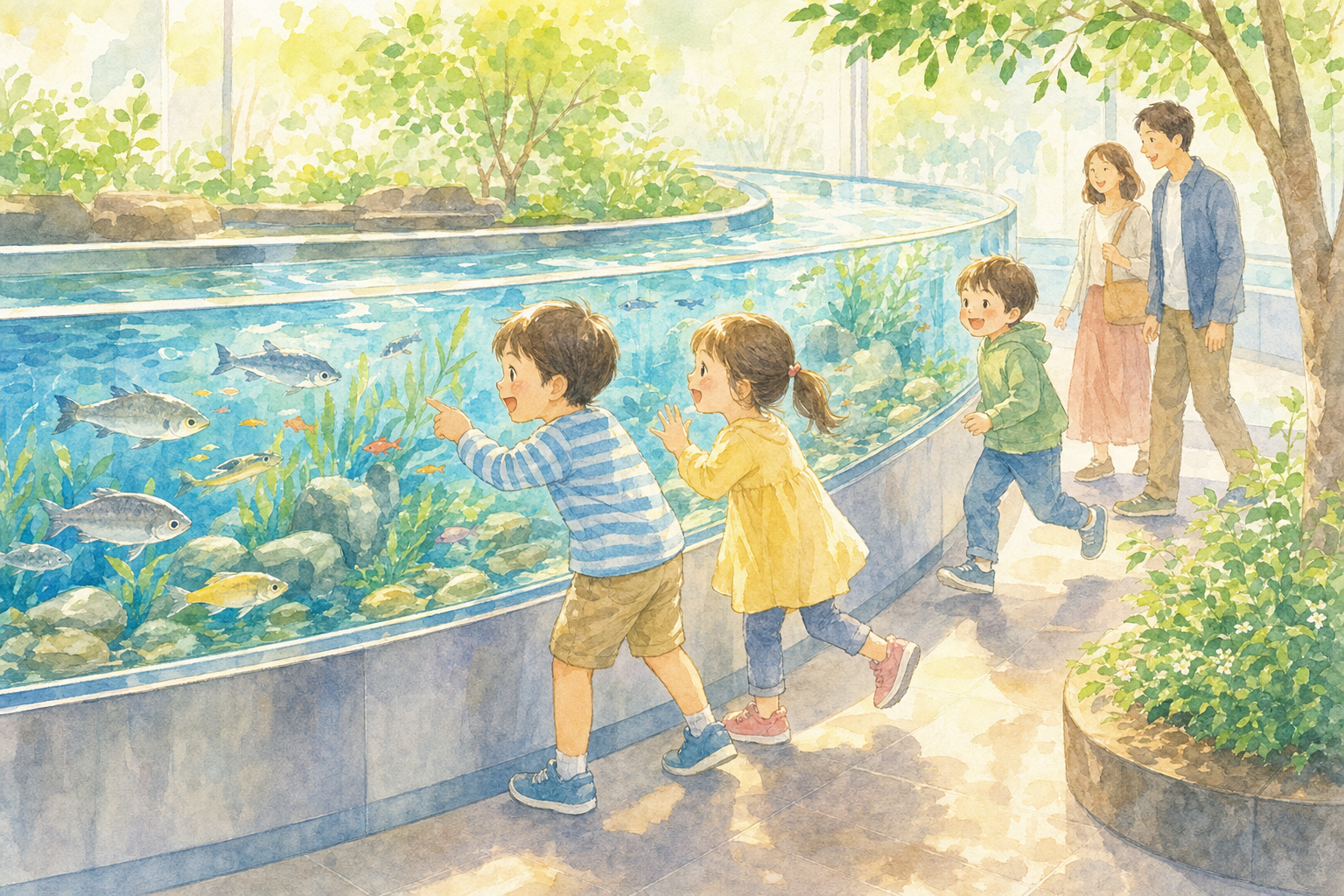 相模川ふれあい科学館 アクアリウムさがみはら