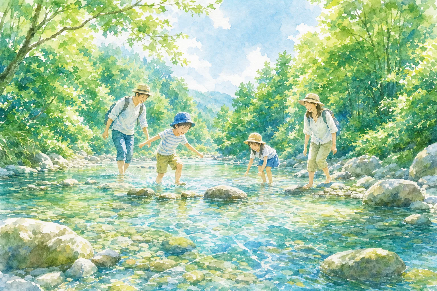 2026年 森林公園丹生ヤマセミの郷キャンプ場 川遊びエリア 1日満喫コース