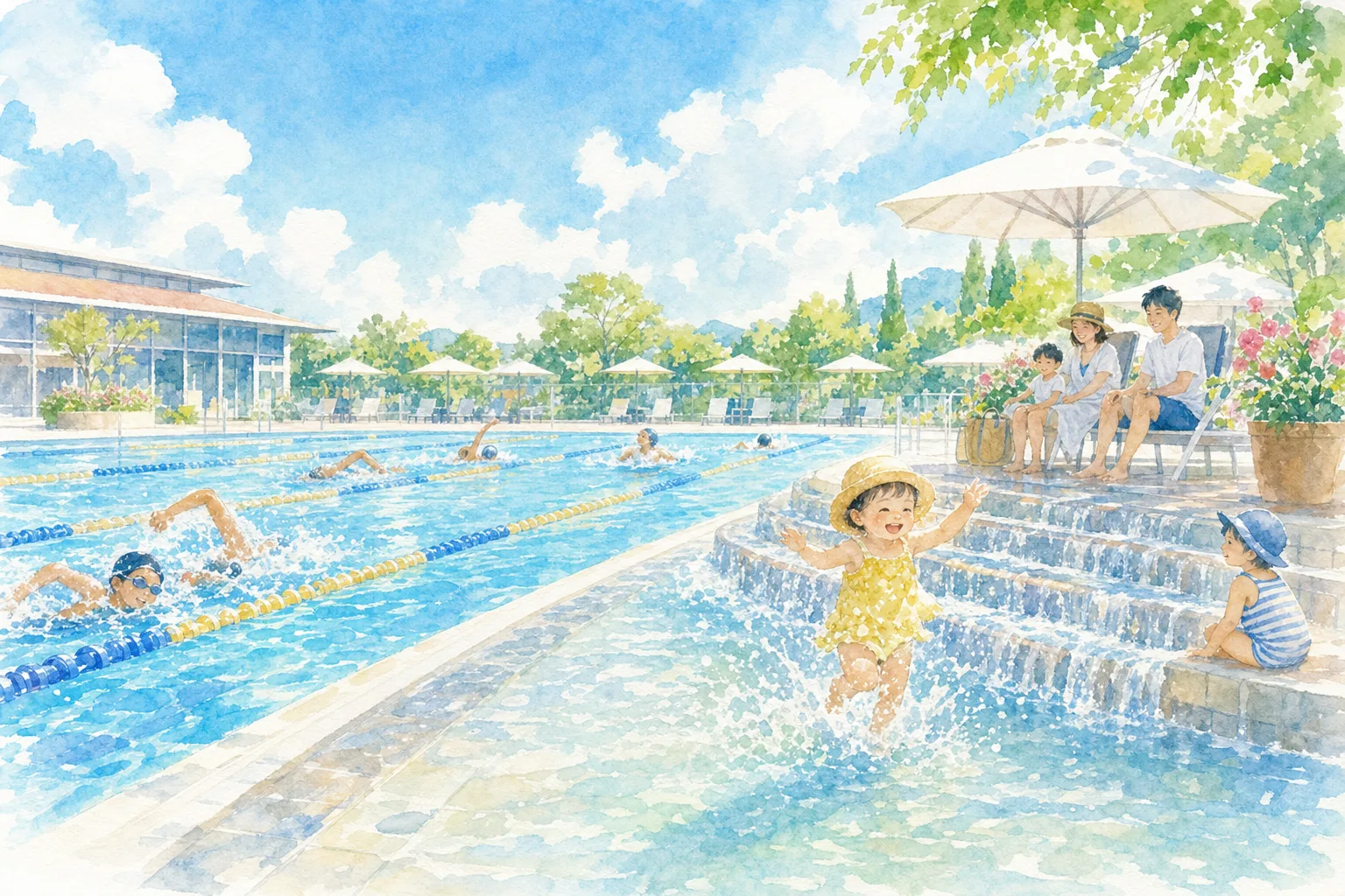 2026年 蕨市中央プール 1日満喫コース