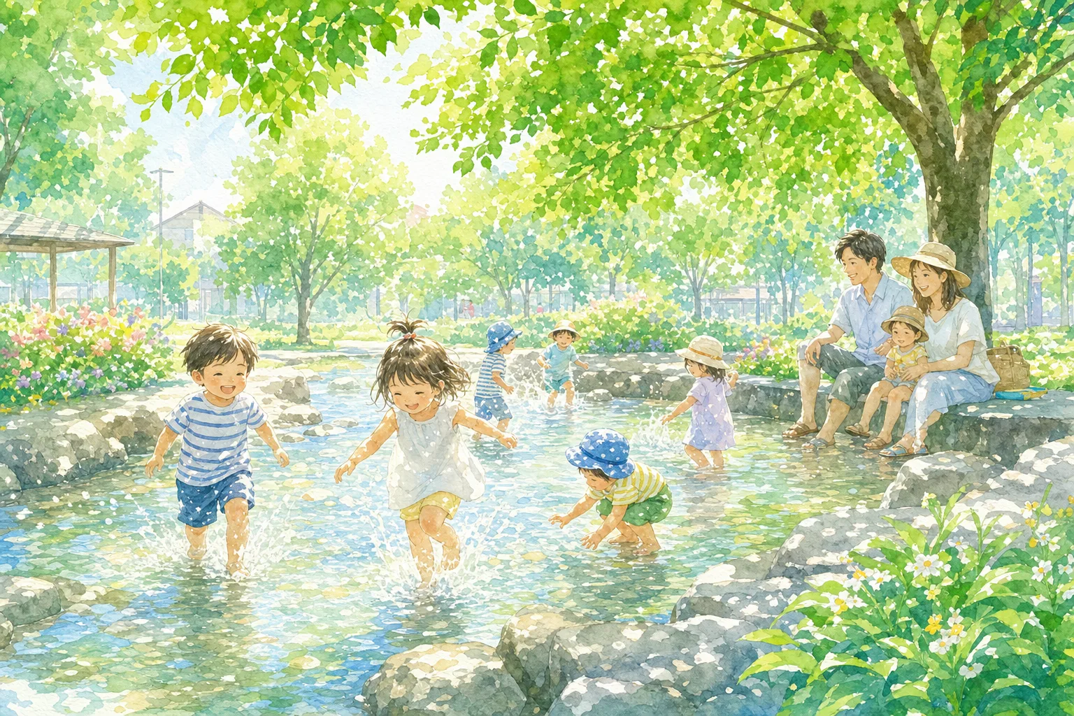 2026年 東山公園 じゃぶじゃぶ池・流れ 1日満喫コース