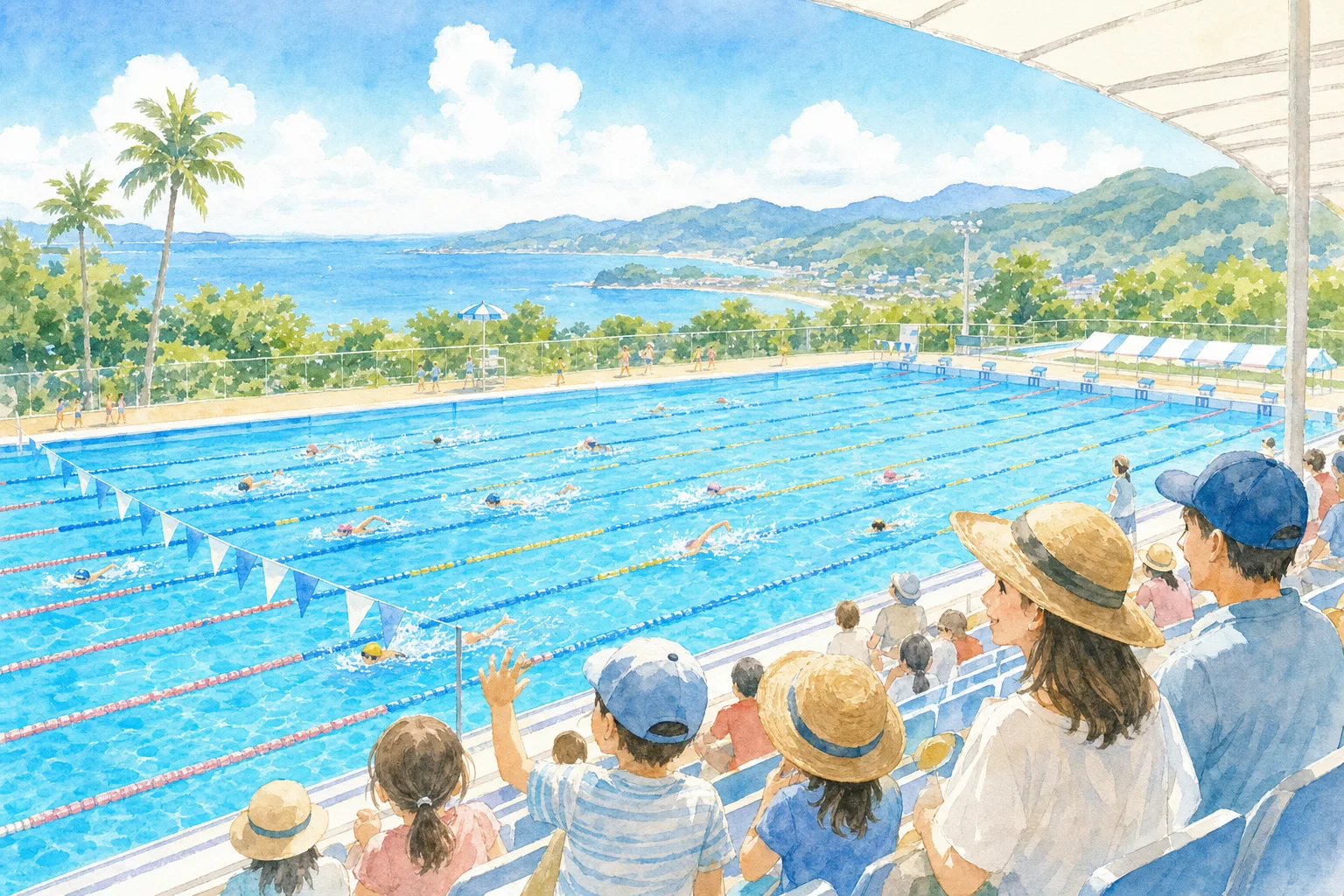 2026年 釜石市営プール 屋外プール 1日満喫コース