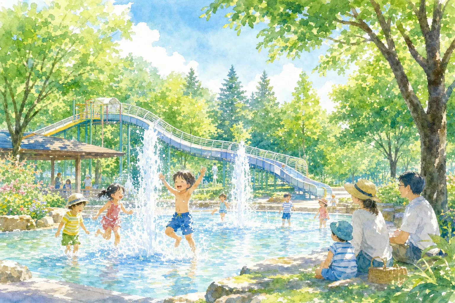 2026年 こどもの森 ふんすい広場 1日満喫コース