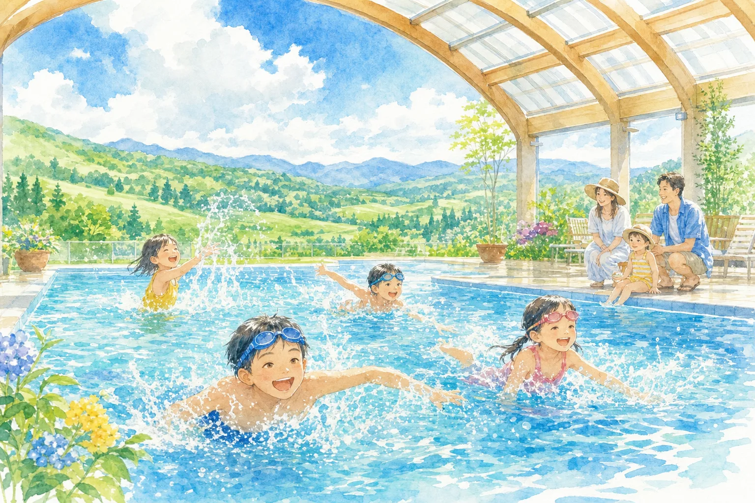 2026年 蔵王町B&G海洋センタープール 1日満喫コース