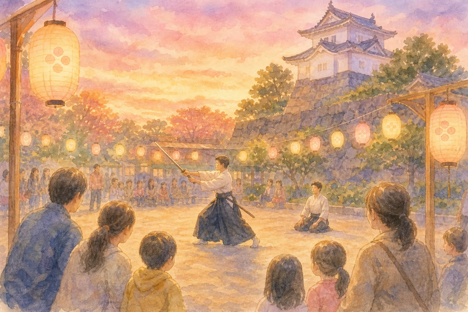 五ヶ所城址・愛洲の館(剣祖祭会場)
