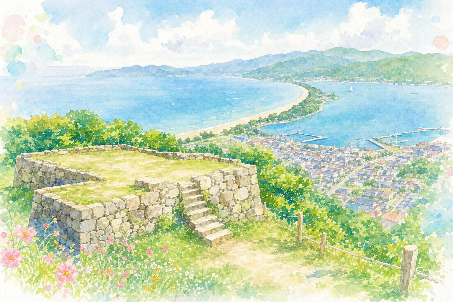 米子城跡