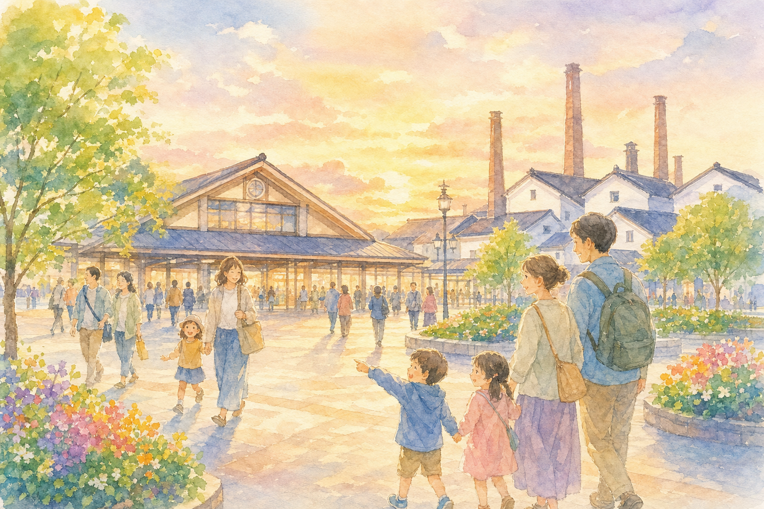 西条駅前にぎわい広場