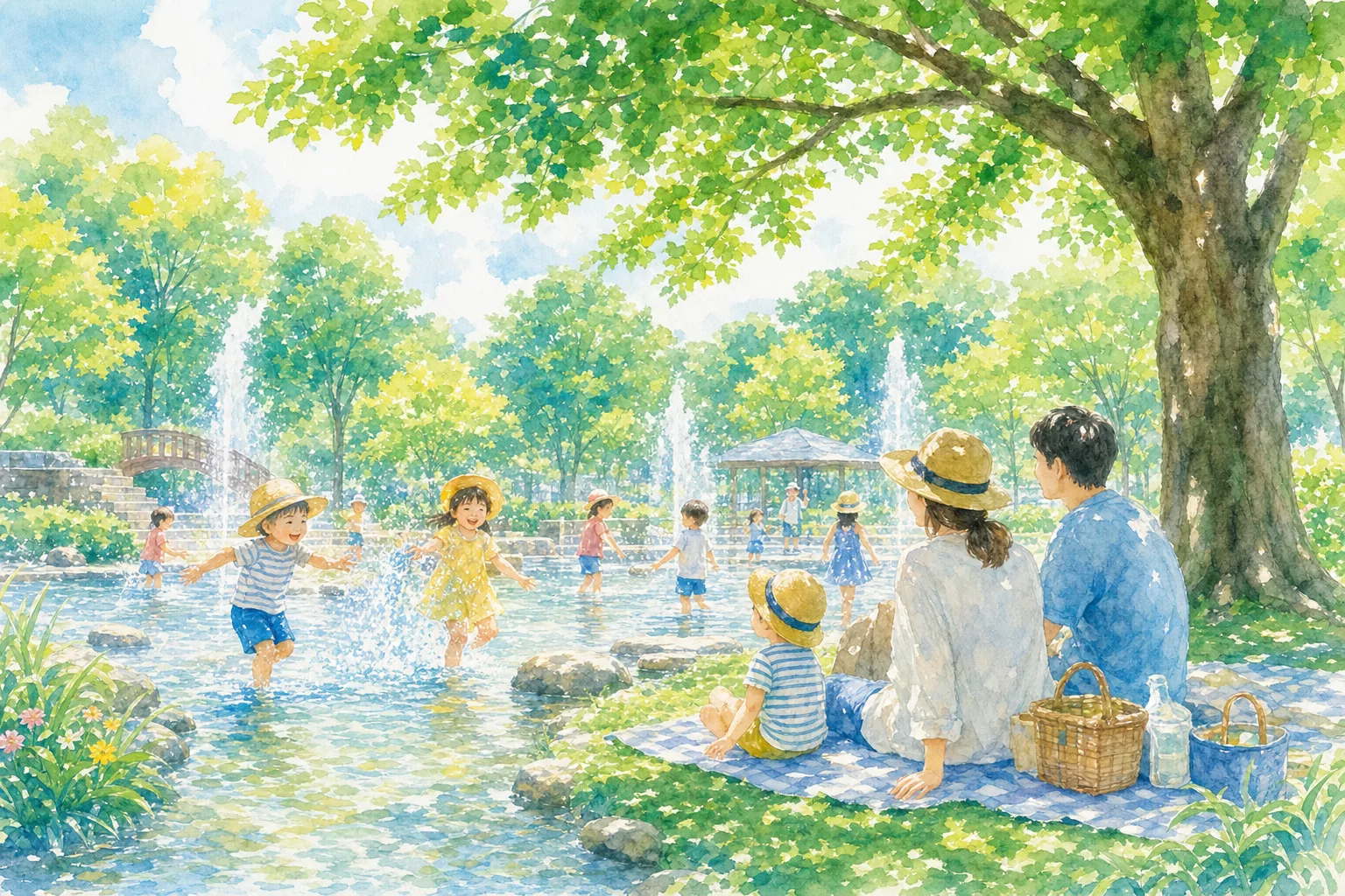 2026年 保原総合公園 じゃぶじゃぶ池 1日満喫コース