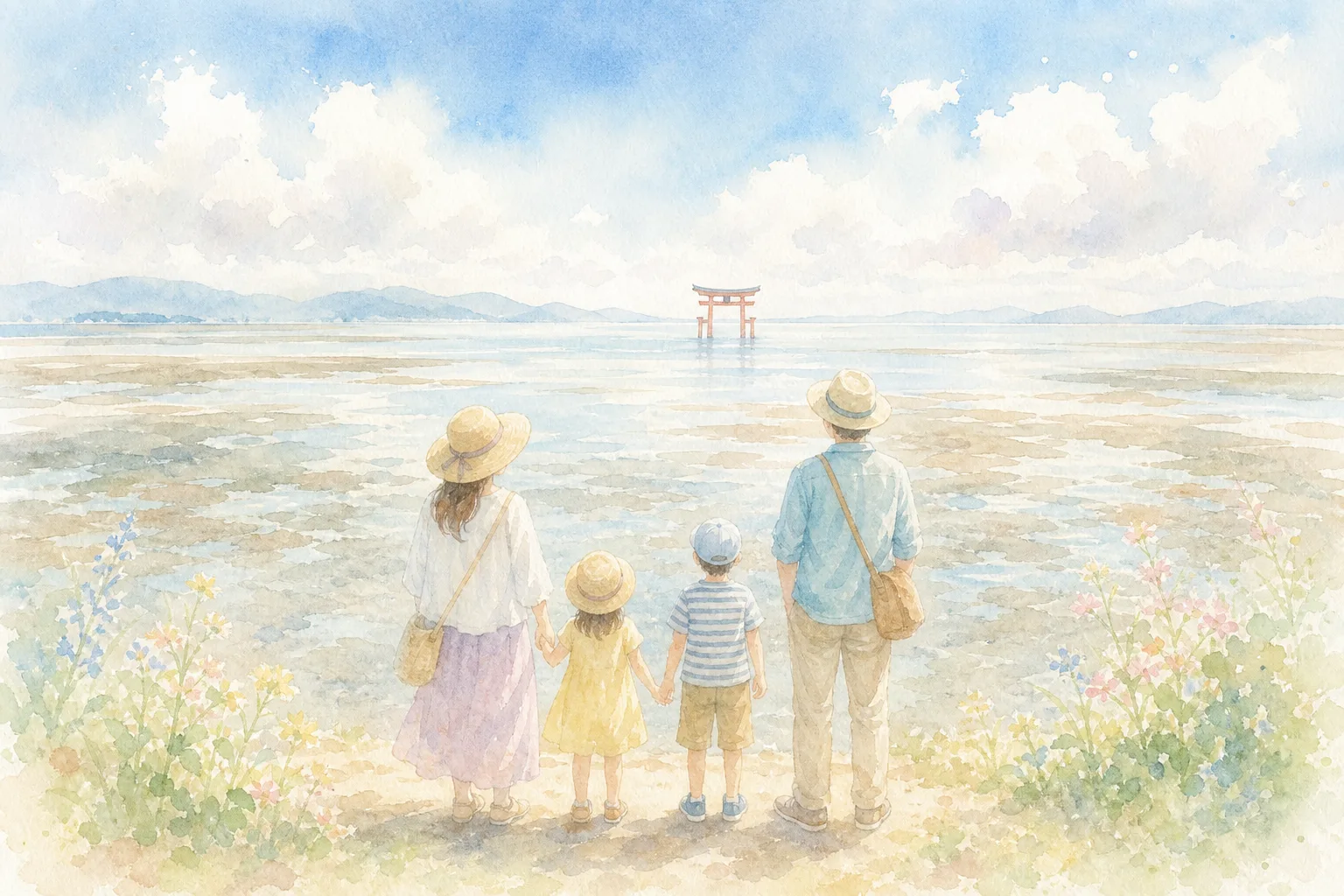 大魚神社 海中鳥居