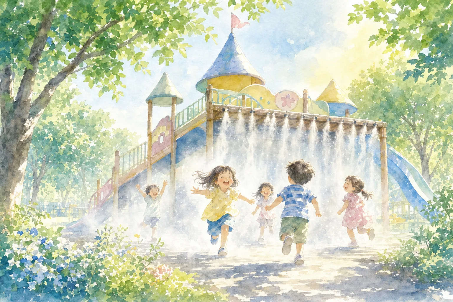 2026年 宮前公園 ミスト遊具 1日満喫コース