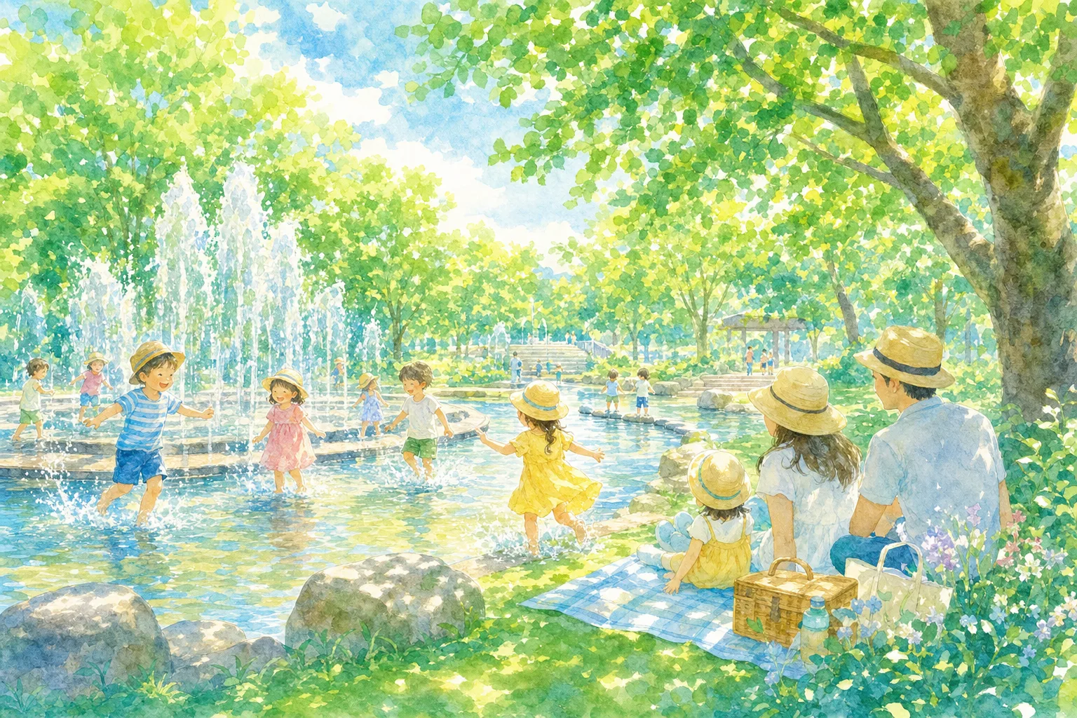 2026年 松原中央公園 親水施設 1日満喫コース