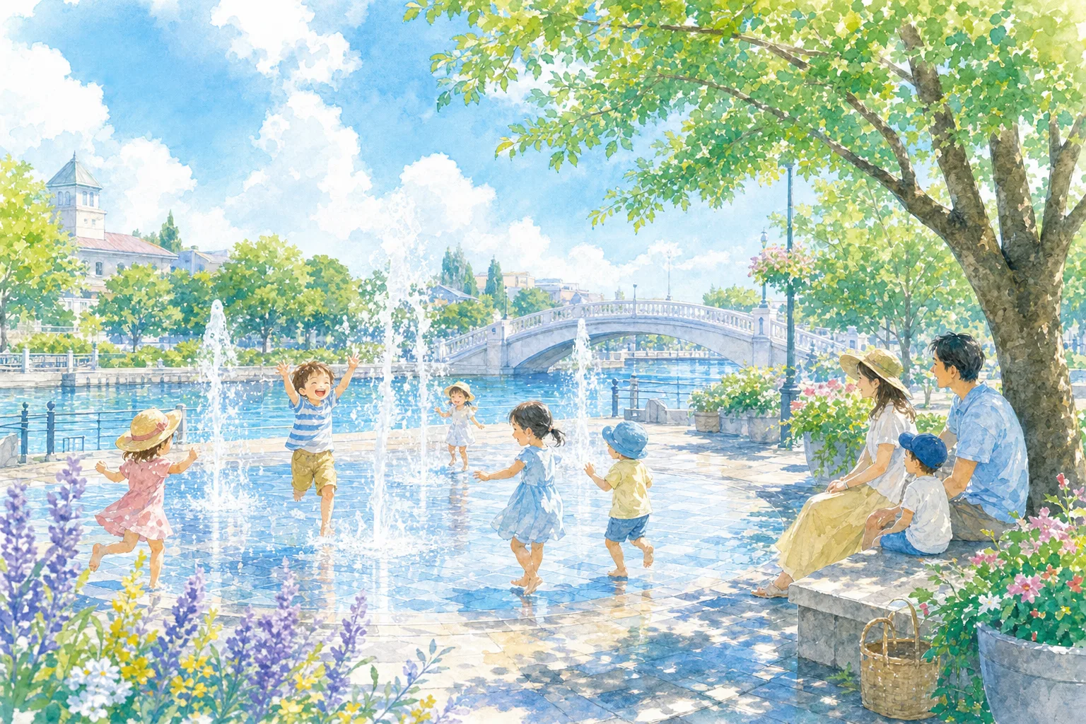 2026年 富岩運河環水公園 噴水広場 1日満喫コース